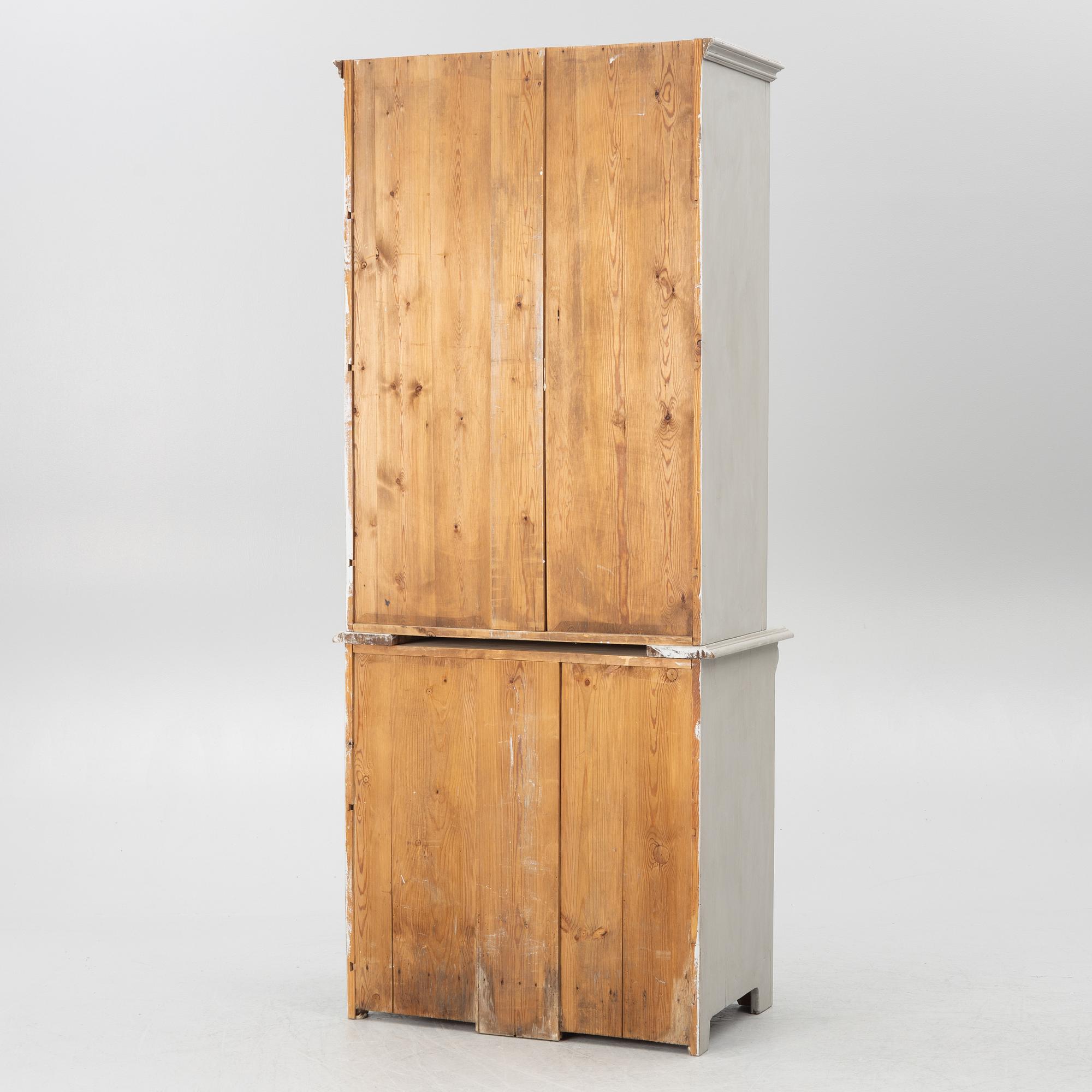 Vitrinskåp, sent 1800-tal.