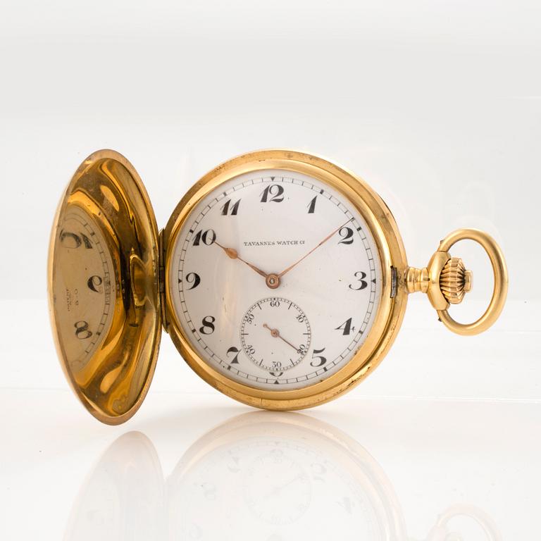 TAVANNES WATCH Co. pocket watch, 50,5 mm, savonett,