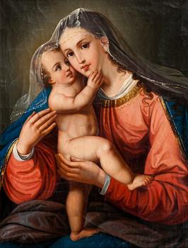 651. MADONNA AND CHILD.