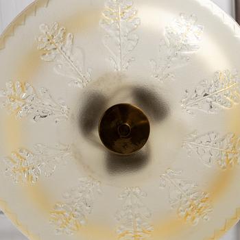 A Swedish Modern ceiling lamp, 1940s.