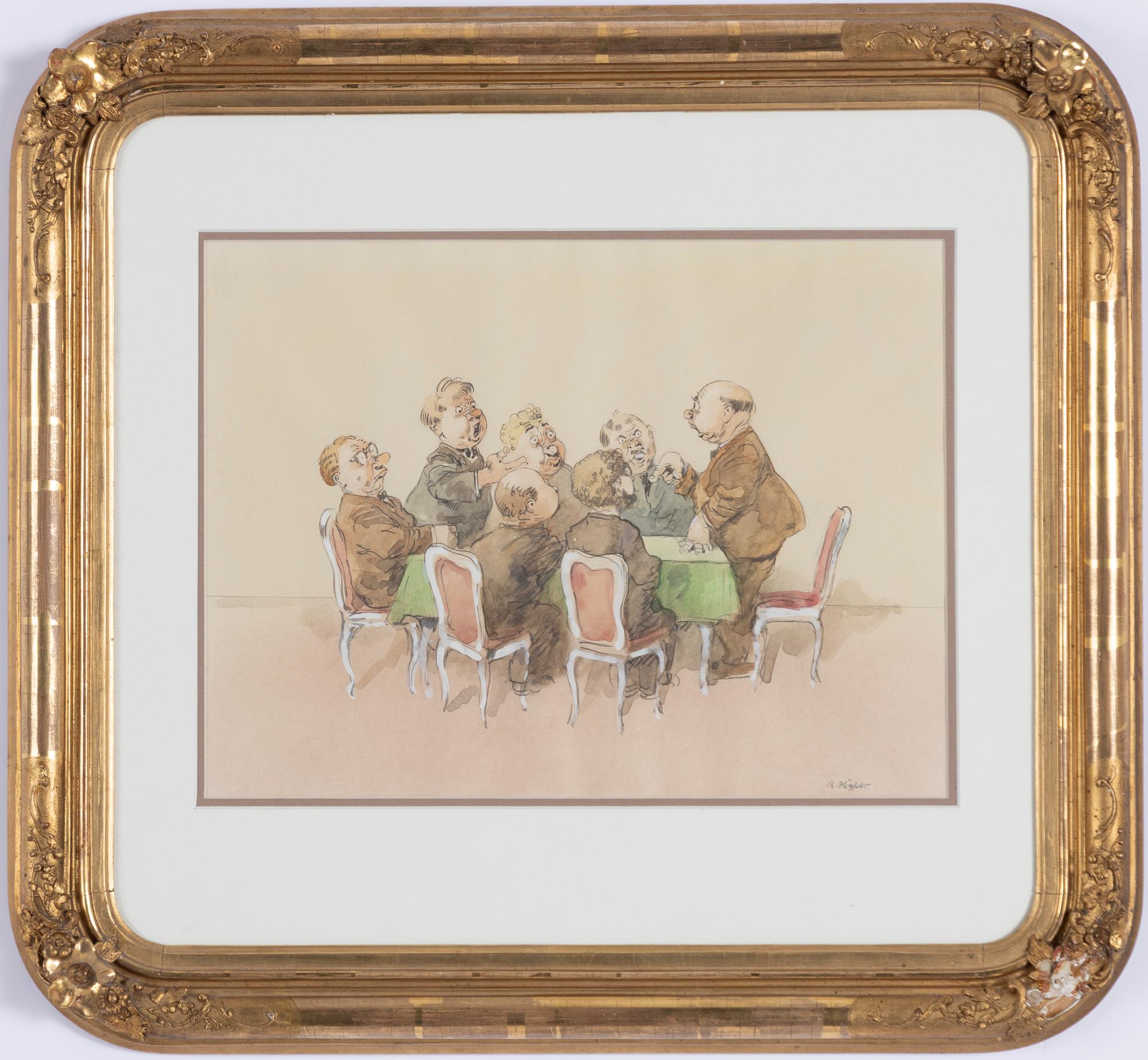 Robert Högfeldt, Animated discussion.