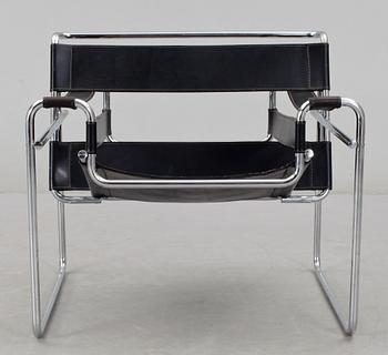 FÅTÖLJ. "Wassilys", Marcel Breuer. 1970-tal.