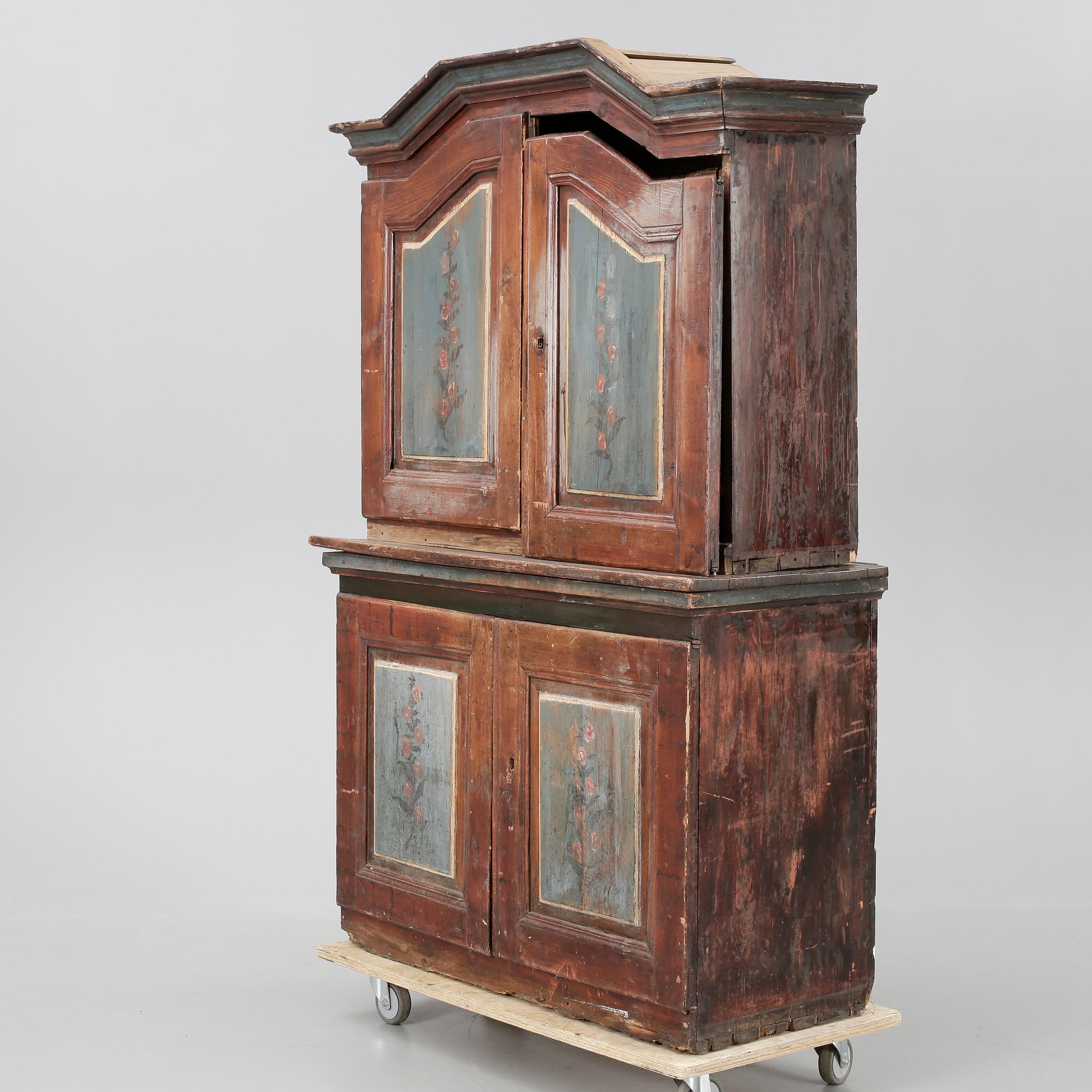 SKÅP, allmoge, 1700-tal.