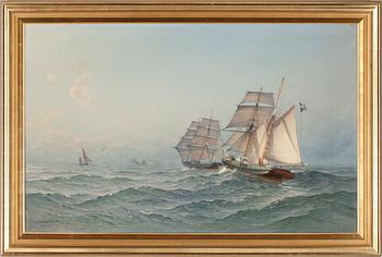 ALBERT BERG, olja på duk, sign o dat 94.