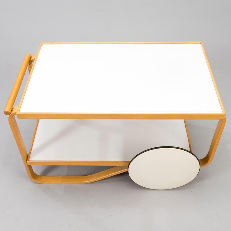 ALVAR AALTO, A mid-20th-century tea trolley 98, for Artek.