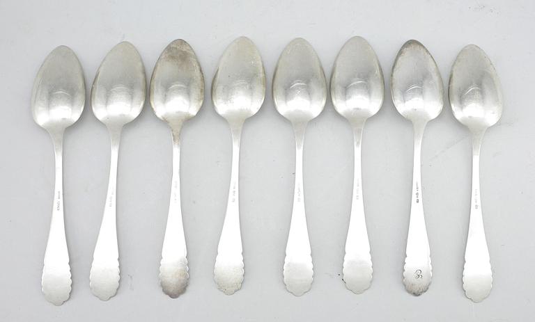 SKEDAR, silver, jugendstil, MGAB, Uppsala, 1940-tal. Vikt ca 275 gram.