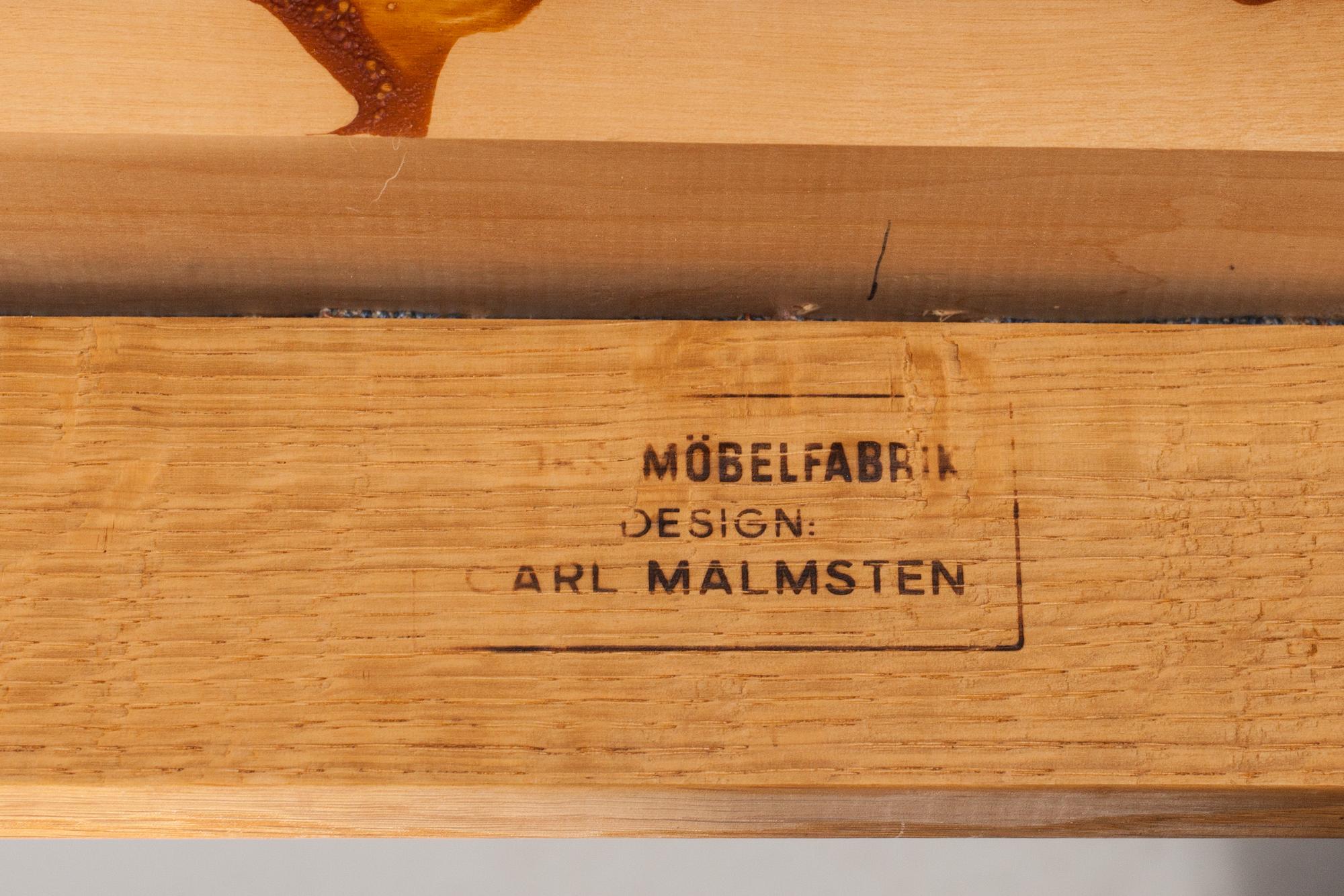 MATSALSGRUPP, 6 delar, "Calmare Nyckel", Carl Malmsten, 1900-talets andra hälft.