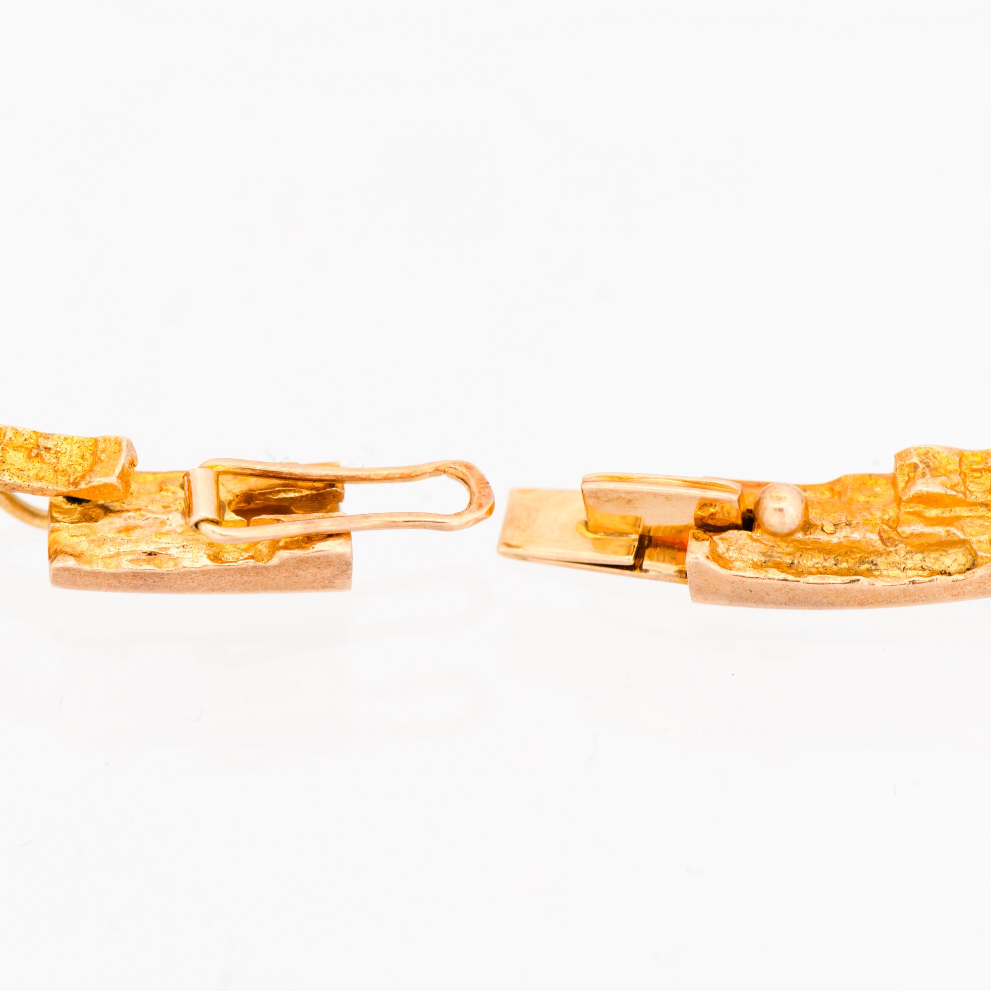 KAULAKORU, 14K kultaa. "Tundra", Lapponia 1971.