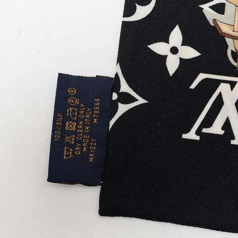 Louis Vuitton, a scarf, 'Monogram Confidential Bandeau', 2022.