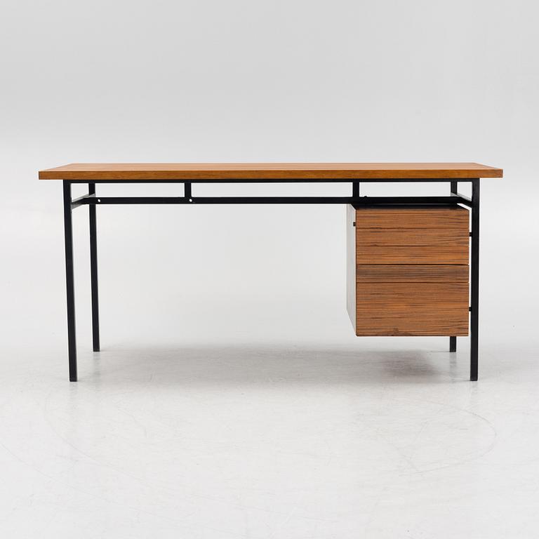 Knoll International, a desk, licensed manufacturing by Nordiska Kompaniet, Nyköping, 1960.