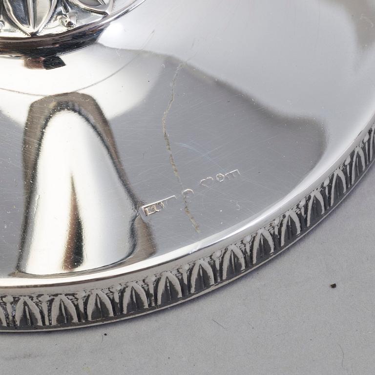 CANDLESTICKS, two pairs, second half of the 20th century.