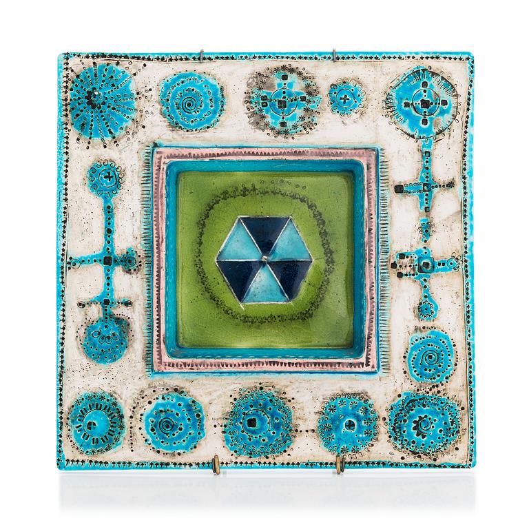 Rut Bryk, relief, stengods, signerad BRYK.