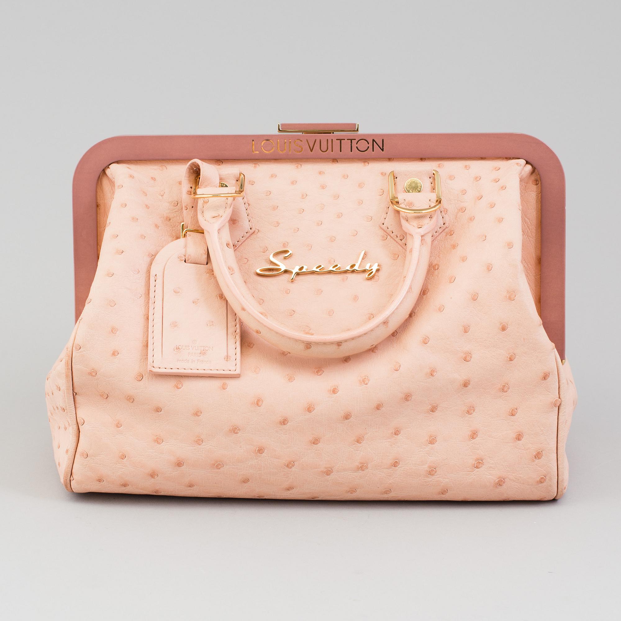 A bag "Speedy" by  Richard Prince 2008 Louis Vuitton.