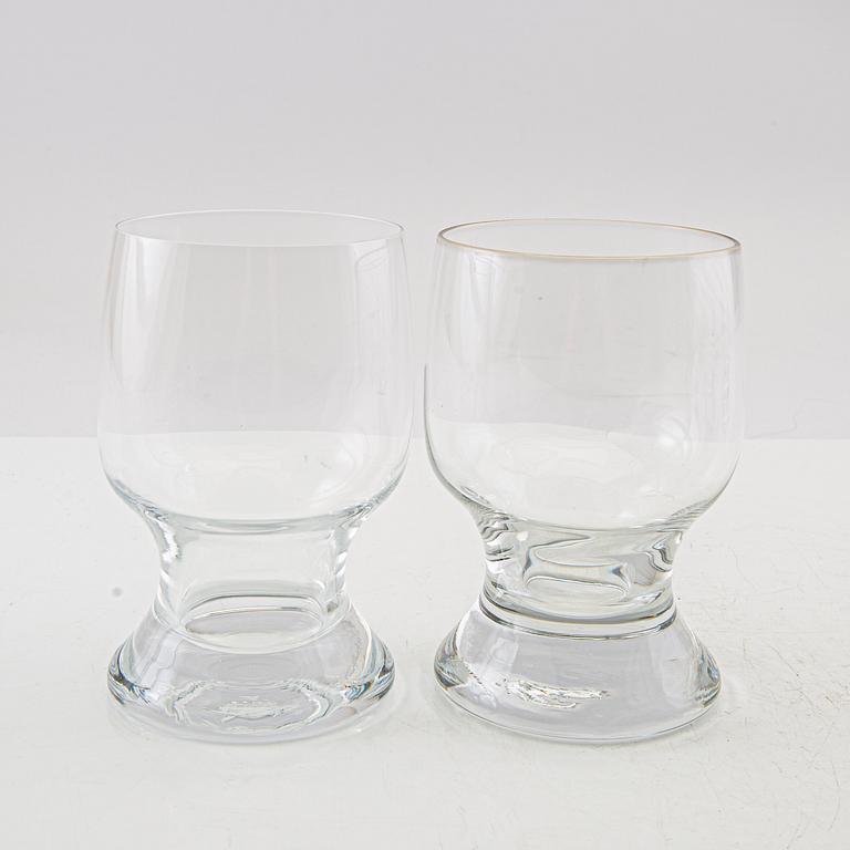 Signe Persson-Melin, servis 69 dlr "Porter" Kosta Boda sent 1900-tal.