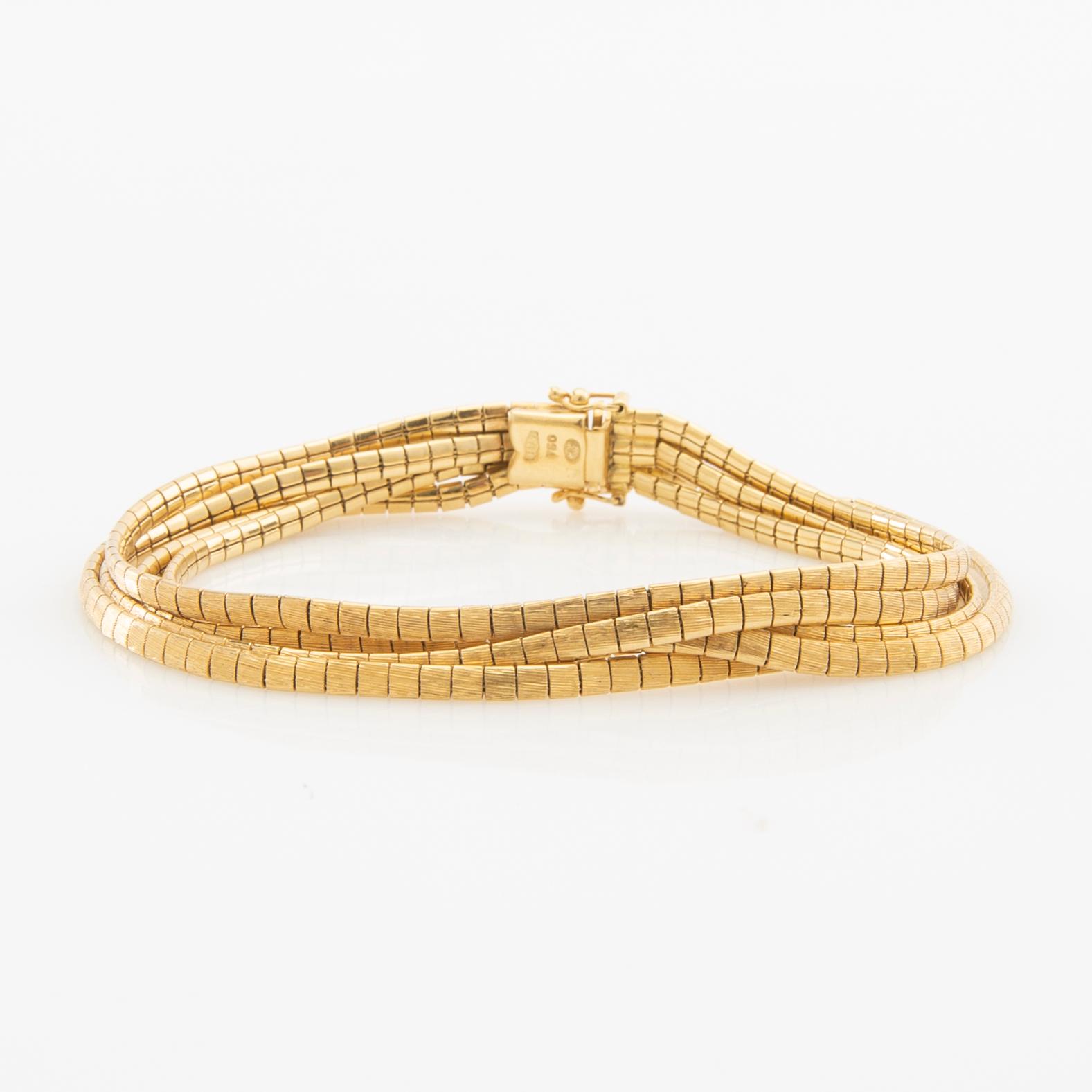 Angelo Antonio Rancan, Bracelet 18K gold, Italy.