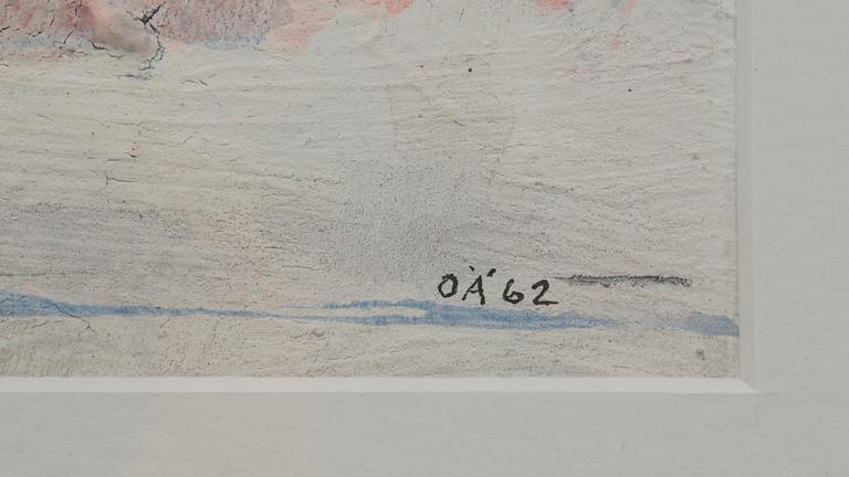 OLLE ÄNGKVIST, signerad och daterad -62.