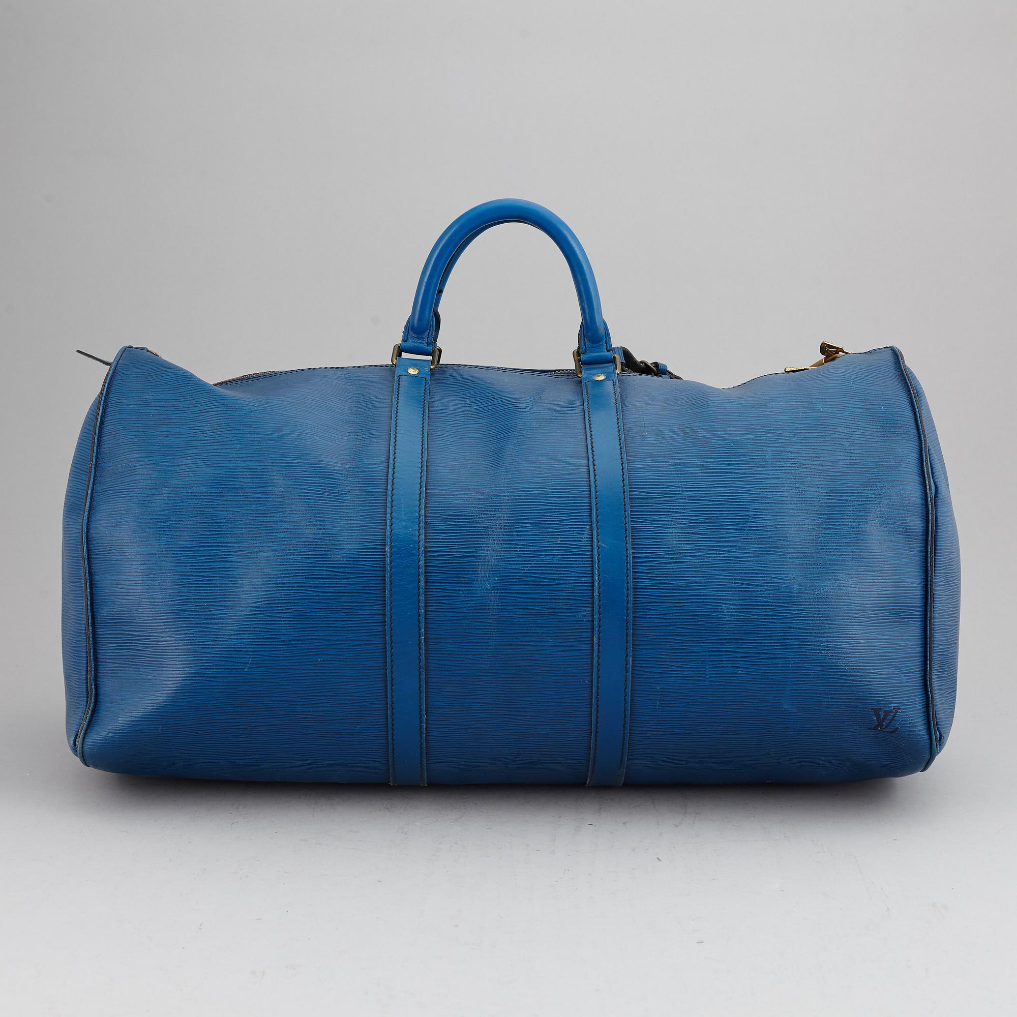 LOUIS VUITTON, weekendbag, "Keepall 55 Epi".