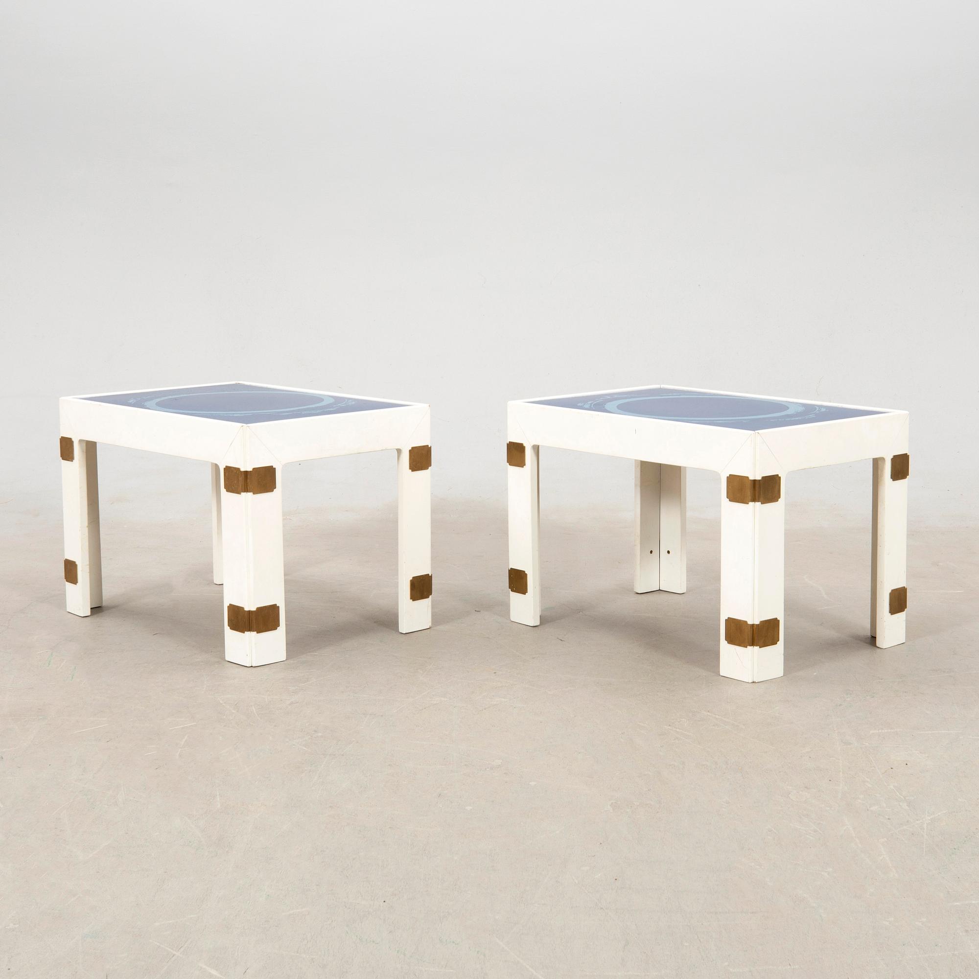 Bra Bohag AB, "Konsul", bord, ett par, 1960-1970-tal.