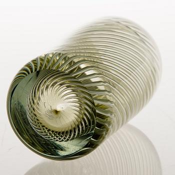 KAJ FRANCK, a 'Vire' glass vase, signed K. Franck Nuutajärvi -53.