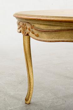 A mid 20th century Louis XV-style table from Paoletti, Firenze Italy.