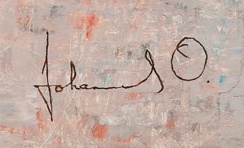 JOHANNES OLSSON, olja på duk, signerad.