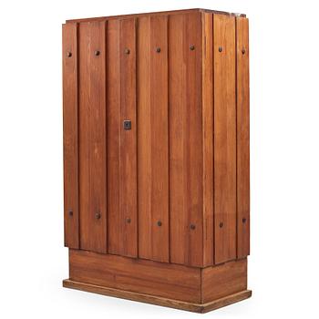 423. Axel Einar Hjorth, a stained pine 'Lovö' cabinet, Nordiska Kompaniet, 1930s.