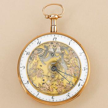 1070. Fickur, repeterur, "Royal Gift", "Jacquemart", ca 1820.