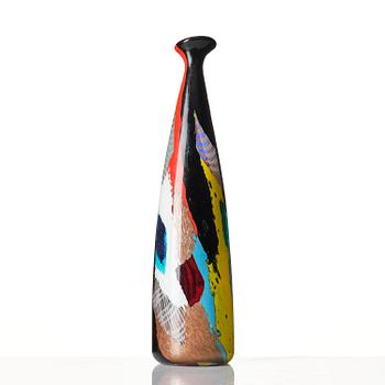 Dino Martens, an "Oriente" glass vase, model no. 5506, Aureliano Toso, Murano, Italy, 1950s-60s.