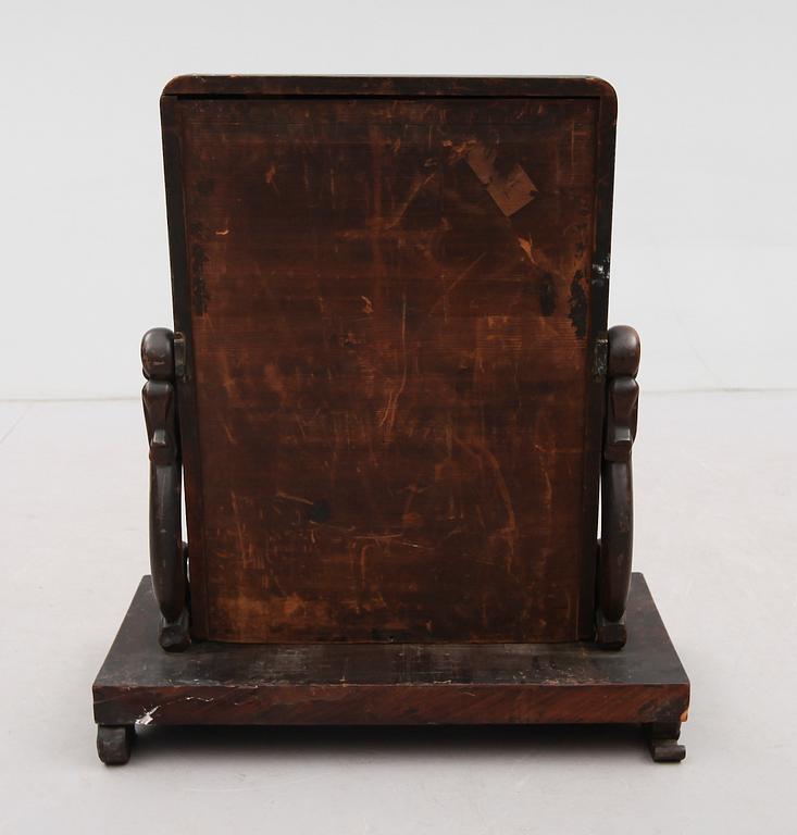 TOALETTSPEGEL, senempire, 1800-talets mitt.