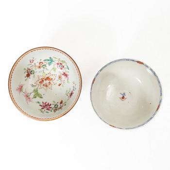 Porcelain, 7 pieces, China, 18th-19th century.