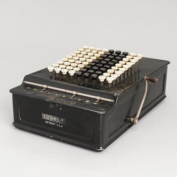 SKRIVMASKIN, Continental och RÄKNEMASKIN, Burroughs, 1900-talets första hälft.