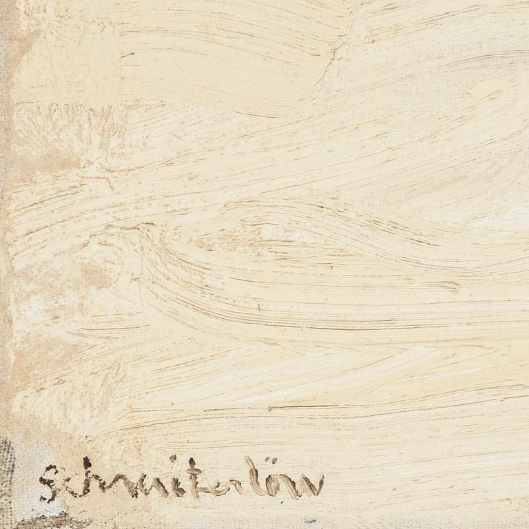 BERTRAM SCHMITERLÖW, oil on canvas, signed.