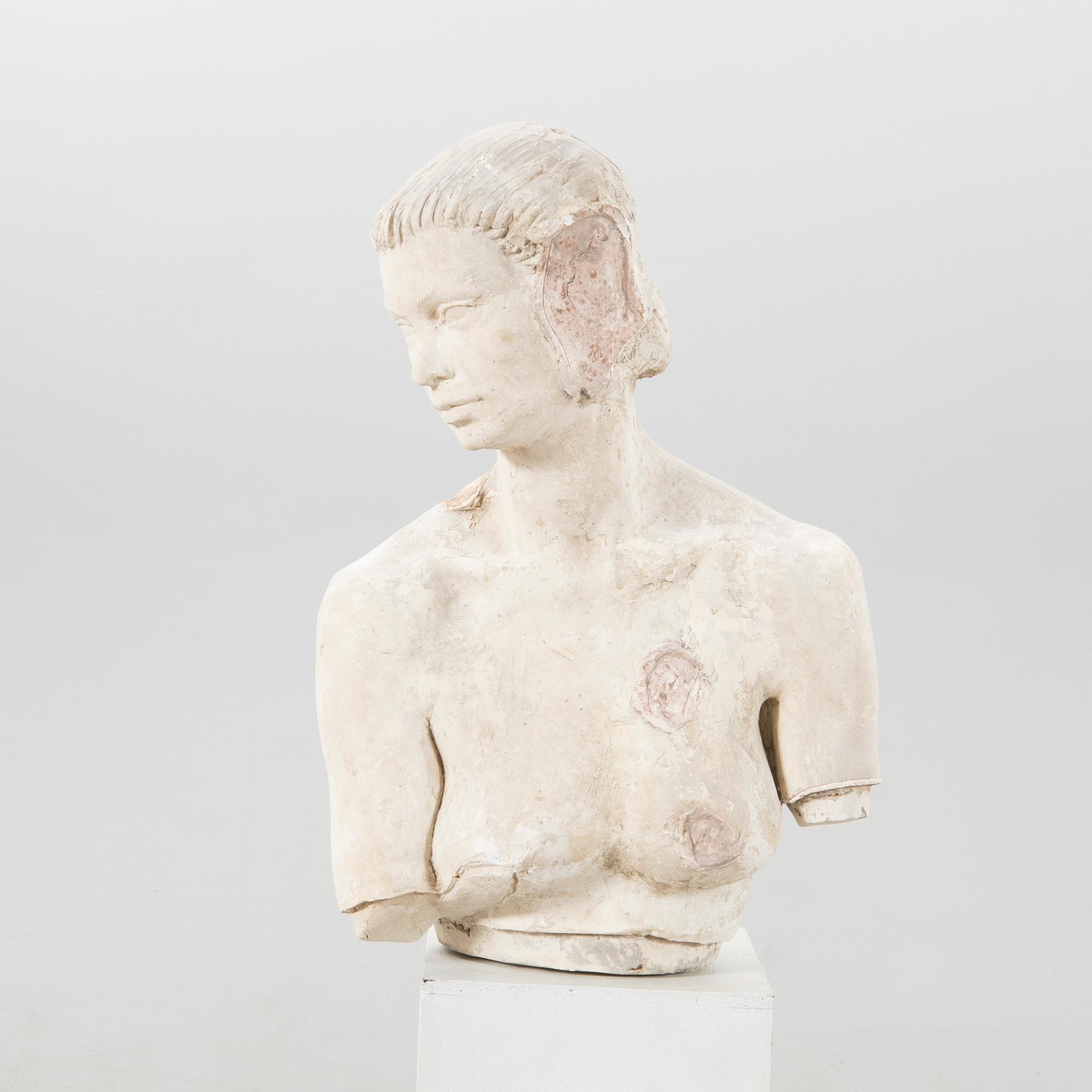 Nils Möllerberg, Skulptur förlaga del av "Mor och barn" 1923.
