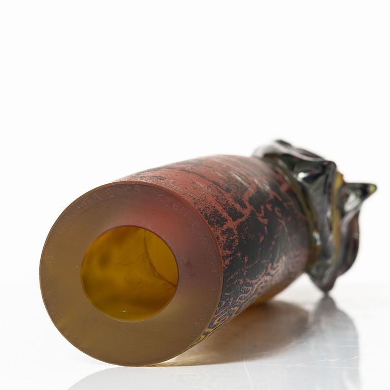 Kjell Engman, a glass sculpture, Kosta Boda.