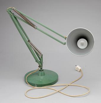 SKRIVBORDSLAMPA, "Luxo 1000", Jac. Jacobsen AB, Göteborg, 1900-talets mitt.