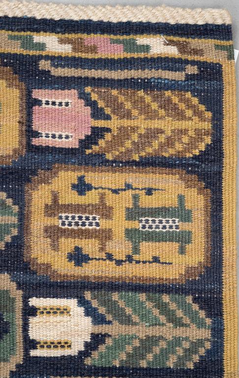 Märta Måås-Fjetterström, a textile, "Medaljongerna", flat weave, ca 57,5 x 98-99 cm, signed MMF.