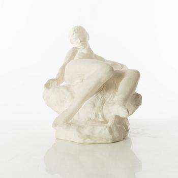 Gudmar Olovson, sculpture. Plaster. Signed. Height 23 cm, length 37 cm.