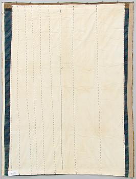 Ryijy, kansanomainen, 1800-luvun alkupuoli. Noin 187 x 145 cm.