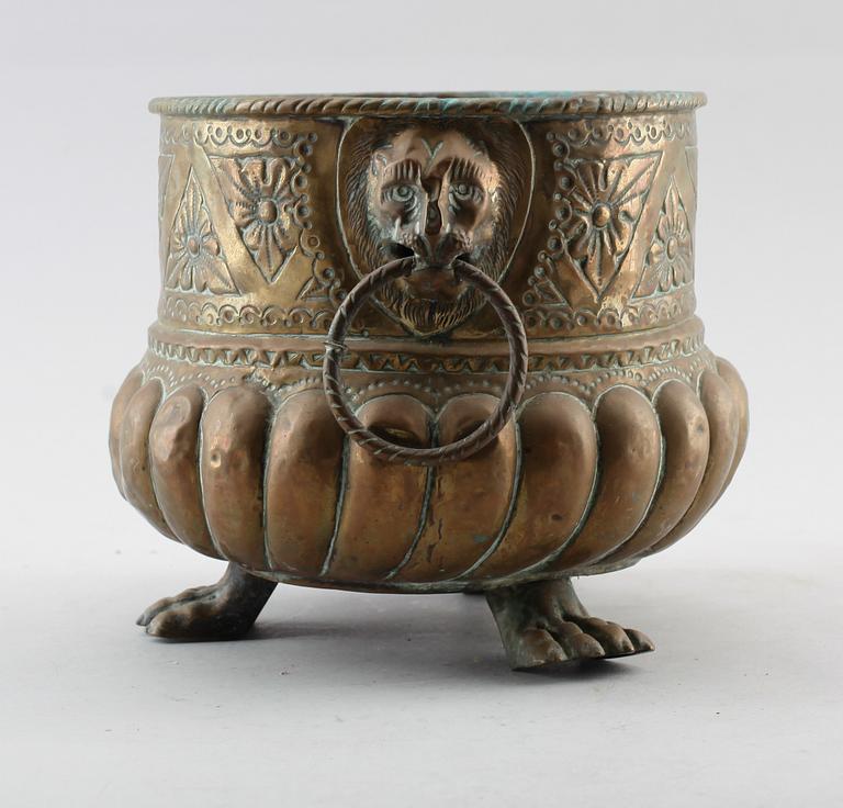 YTTERFODER, mässing, 1700-/1800-tal.