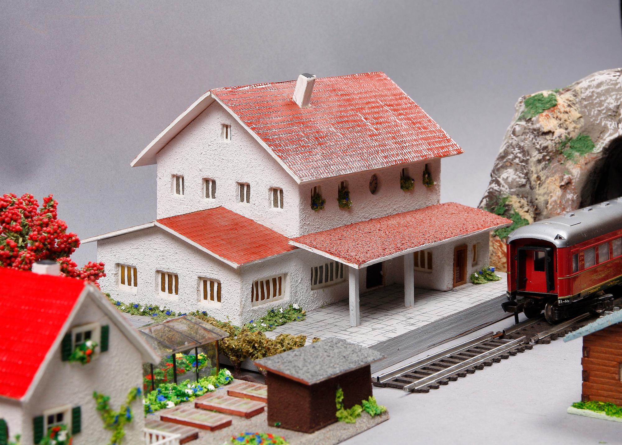 MODELLJÄRNVÄG, bl.a Fleischmann.