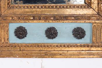 Spegel, sengustaviansk, omkring år 1800.