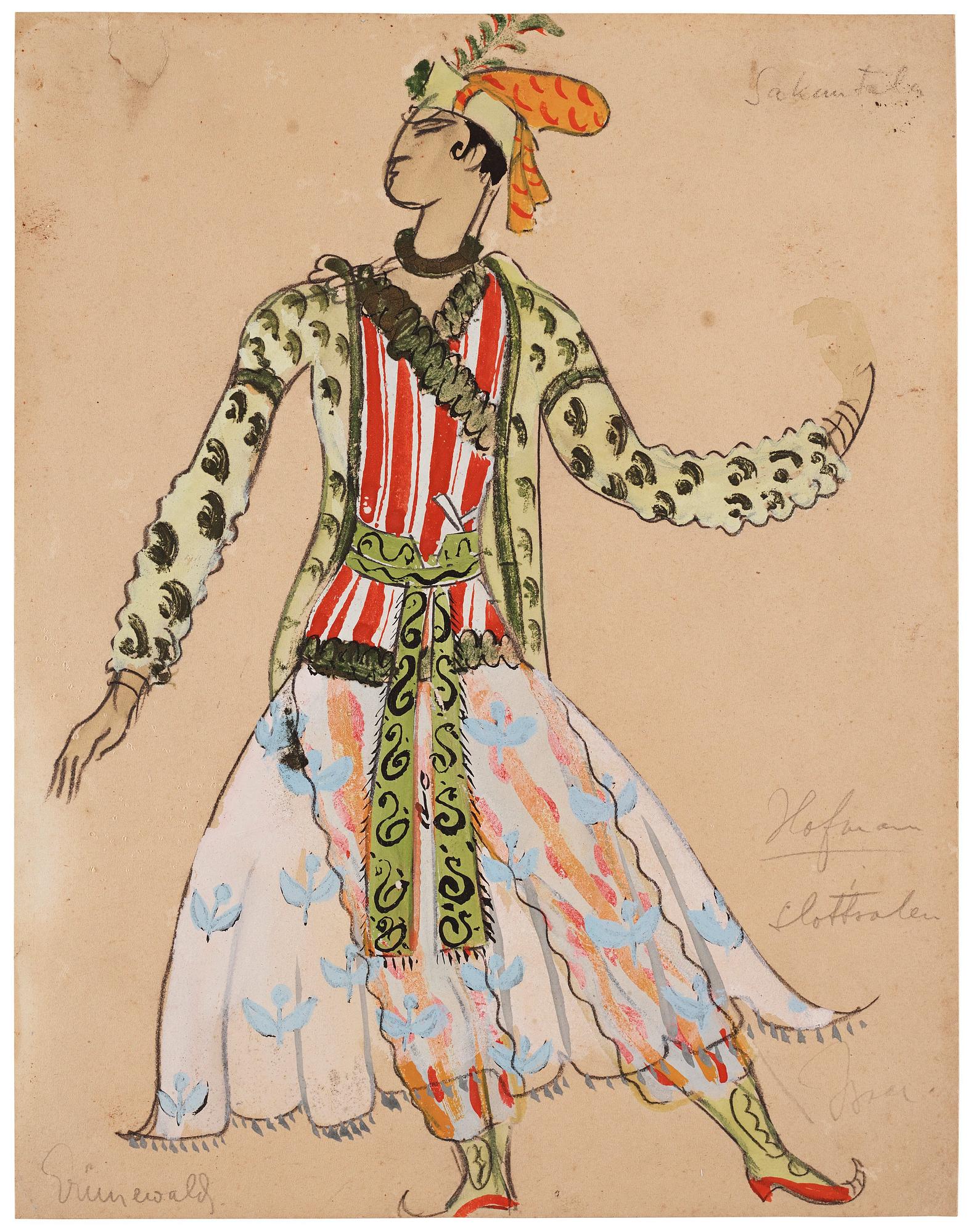 Isaac Grünewald, "Sakuntala".