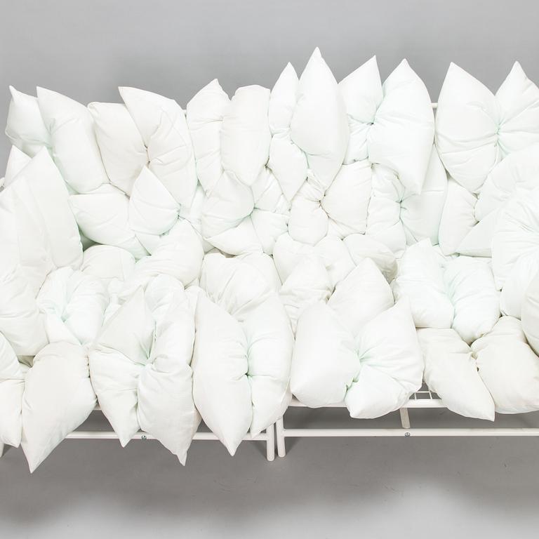 Kate Booy  & Joel Booy, Sofa or a pair of armchairs 'Loveseat with 36 pillows,' IKEA PS 2017.