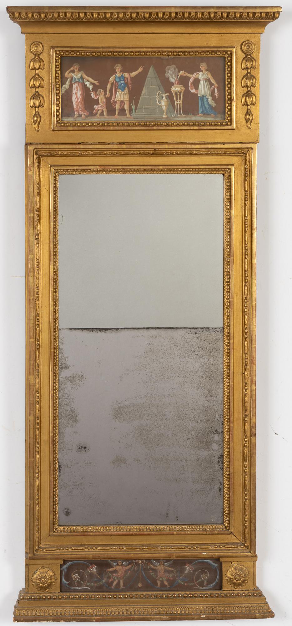 Mirror, circa 1800, Empire style.