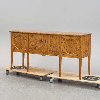 A birch sideboard, 1930-tal.