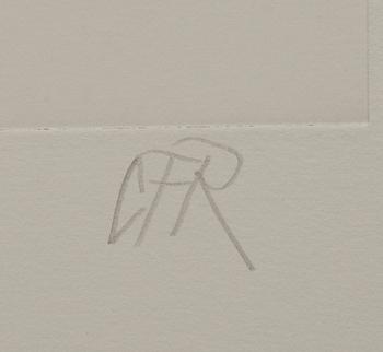 CARL FREDRIK REUTERSWÄRD, etsning. E.A och monogramsignerad.