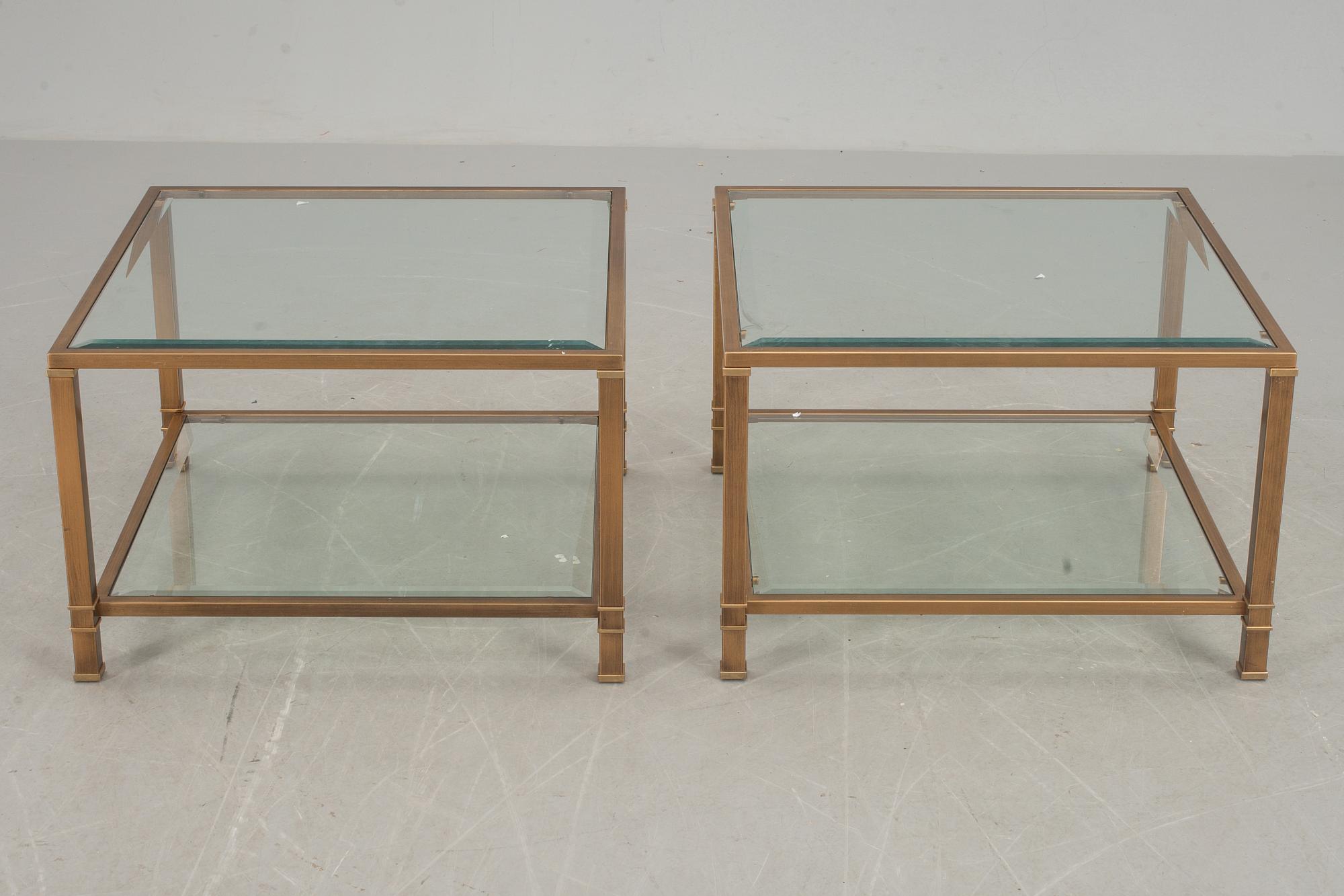 SOFFBORD, ett par, 1900-talets sista fjärdedel.