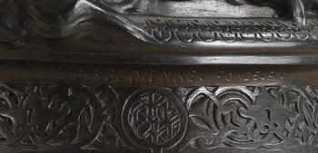 Jean Antonin Marius Mercié, "David vainqueur" (= The winner David).