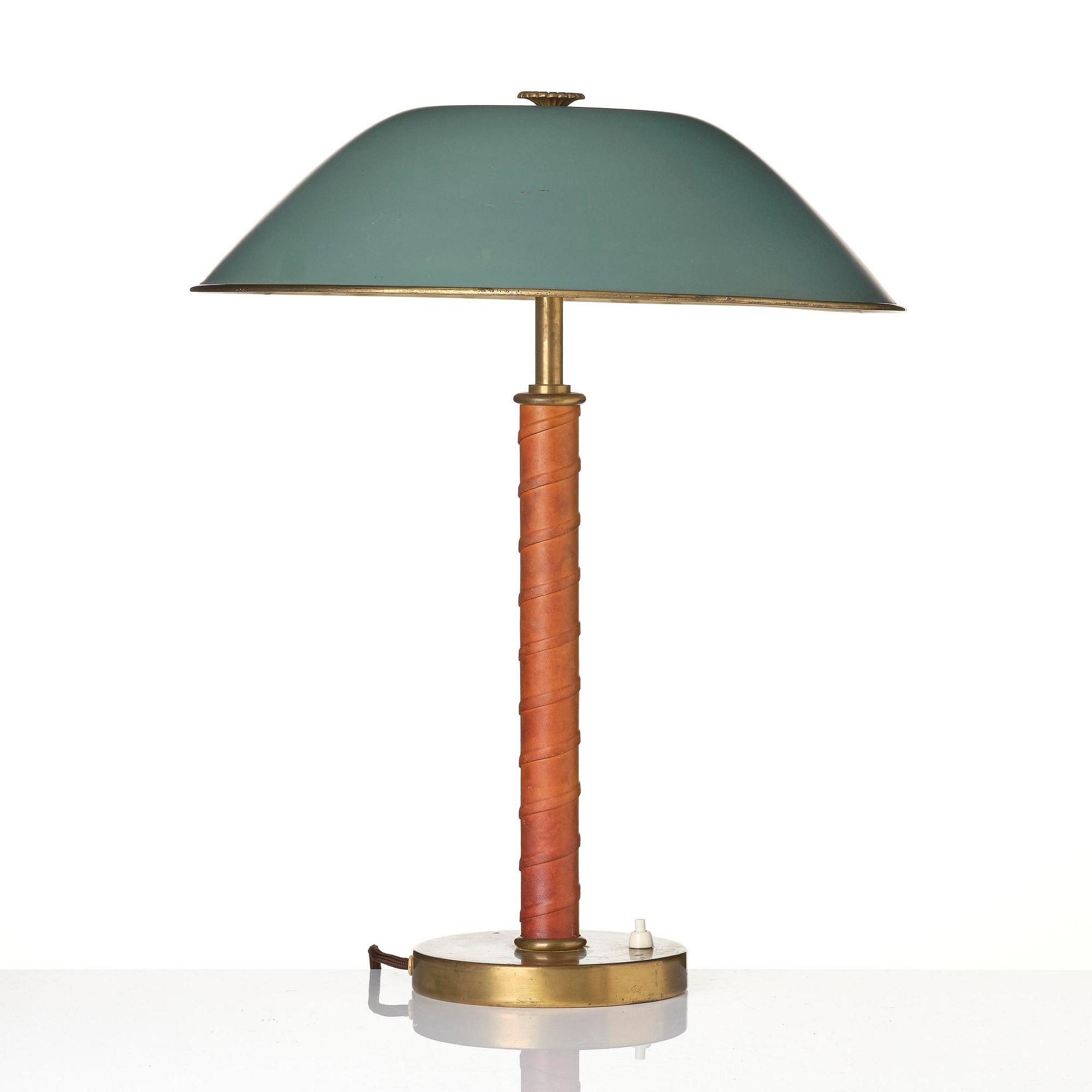 Bertil Brisborg, a table lamp model "30595", Nordiska Kompaniet, 1940s.