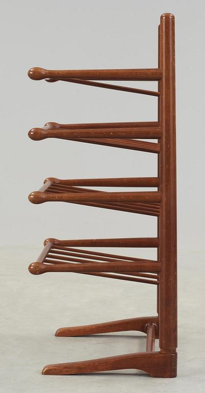 A Josef Frank mahogany shelf, Svenskt Tenn, 1940's-50's.